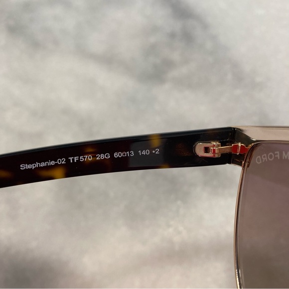 TOM FORD Stephanie Sunglasses NWOT - Picture 10 of 14
